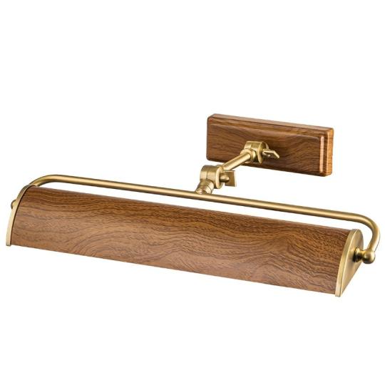 klasszikus rez kepvilagito fali lampa falikar fahatasu luxus mid-century stilus elegans polgari nappali vilagitas hangulatvilagitas .jpg